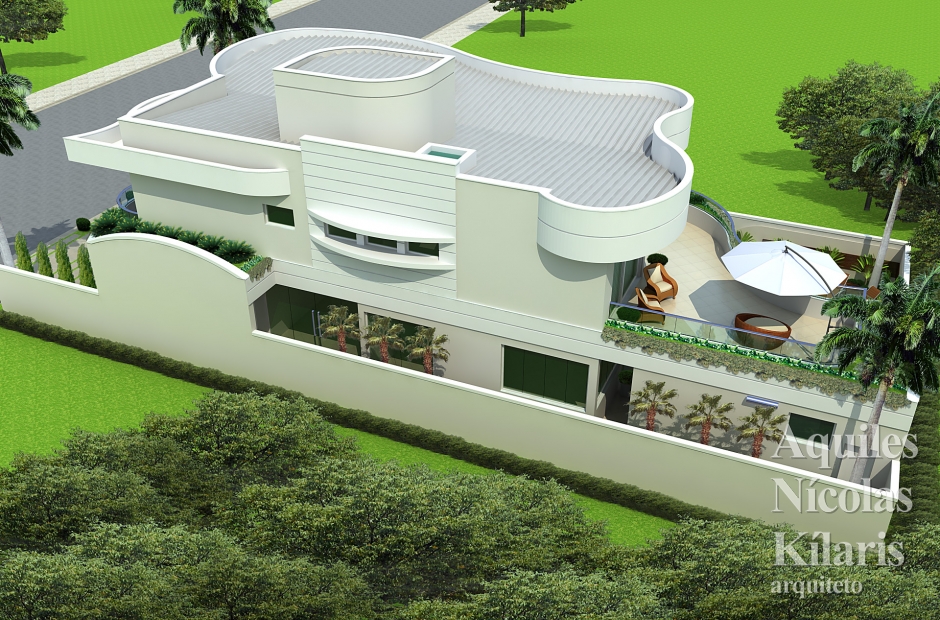 Arquiteto - Aquiles NÃ­colas KÃ­laris - Residential Projects - Projeto Guaratingueta - SP