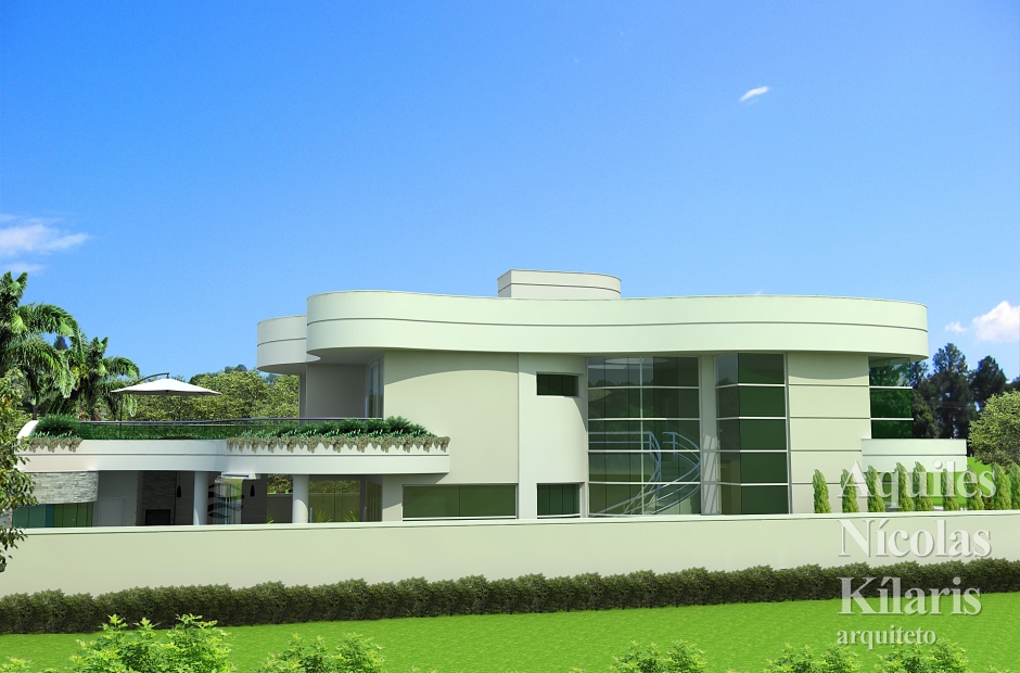 Arquiteto - Aquiles NÃ­colas KÃ­laris - Residential Projects - Projeto Guaratingueta - SP