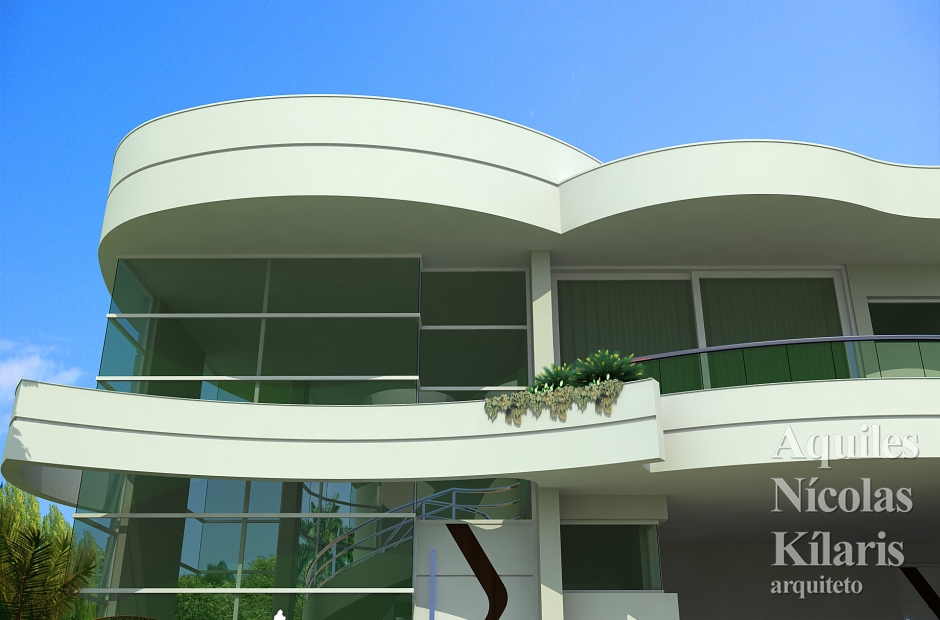 Arquiteto - Aquiles NÃ­colas KÃ­laris - Residential Projects - Projeto Guaratingueta - SP