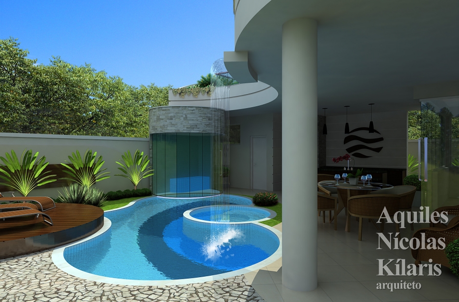 Arquiteto - Aquiles NÃ­colas KÃ­laris - Residential Projects - Projeto Guaratingueta - SP