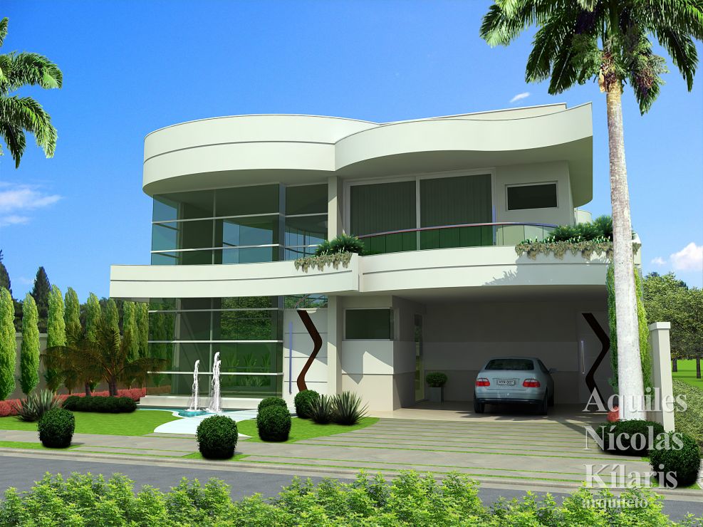 Arquiteto - Aquiles NÃ­colas KÃ­laris - Residential Projects - Projeto Guaratingueta - SP