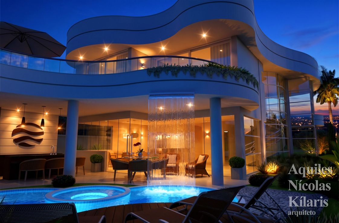 Arquiteto - Aquiles NÃ­colas KÃ­laris - Residential Projects - Projeto Guaratingueta - SP