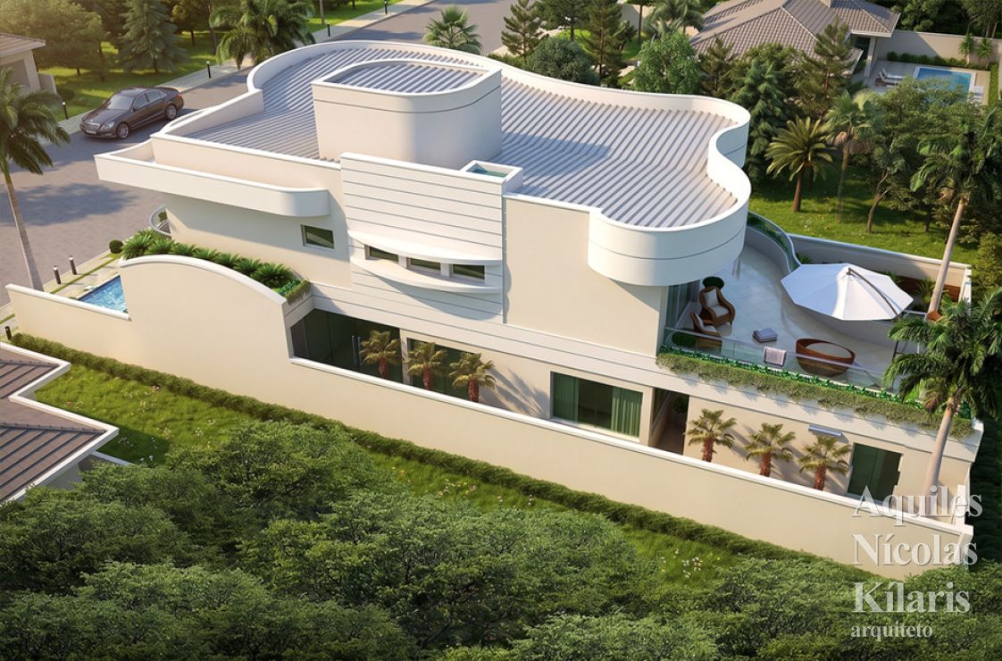 Arquiteto - Aquiles NÃ­colas KÃ­laris - Residential Projects - Projeto Guaratingueta - SP