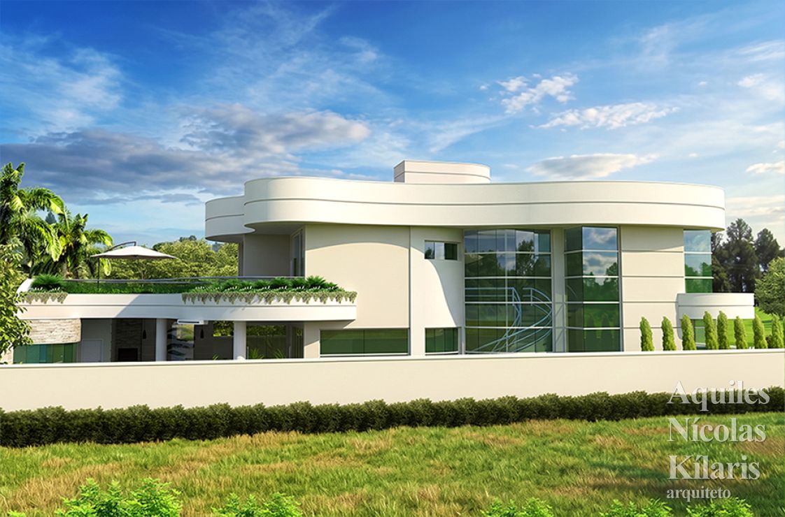 Arquiteto - Aquiles NÃ­colas KÃ­laris - Residential Projects - Projeto Guaratingueta - SP