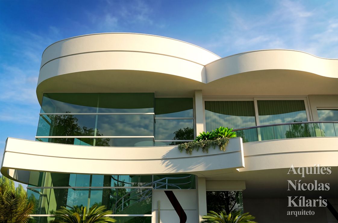 Arquiteto - Aquiles NÃ­colas KÃ­laris - Residential Projects - Projeto Guaratingueta - SP