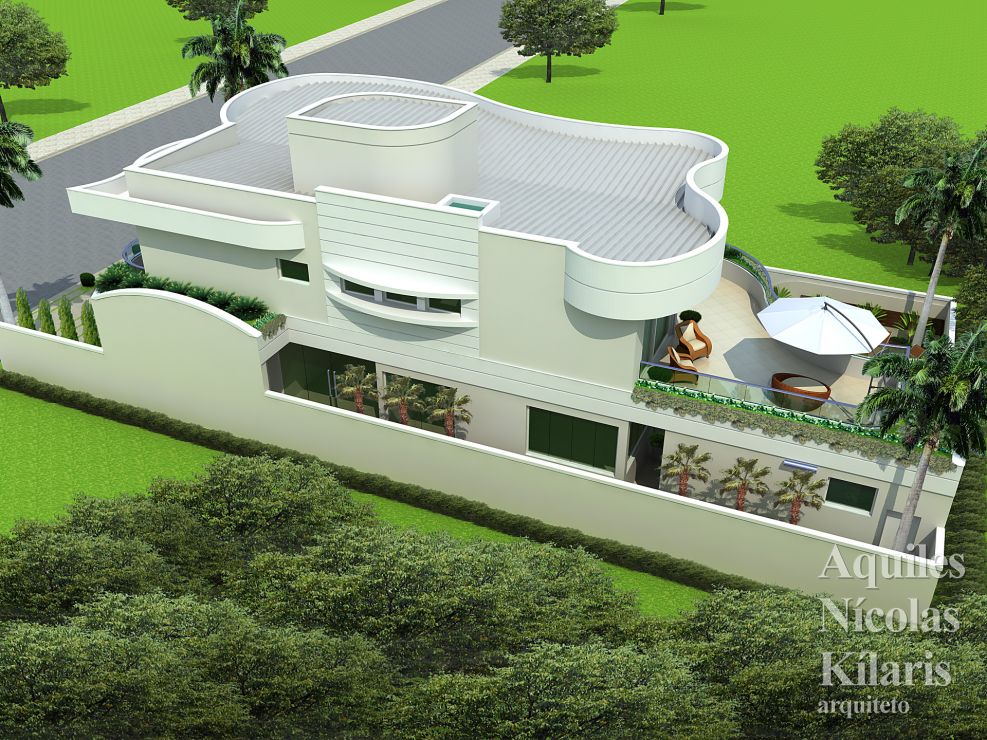 Arquiteto - Aquiles NÃ­colas KÃ­laris - Residential Projects - Projeto Guaratingueta - SP
