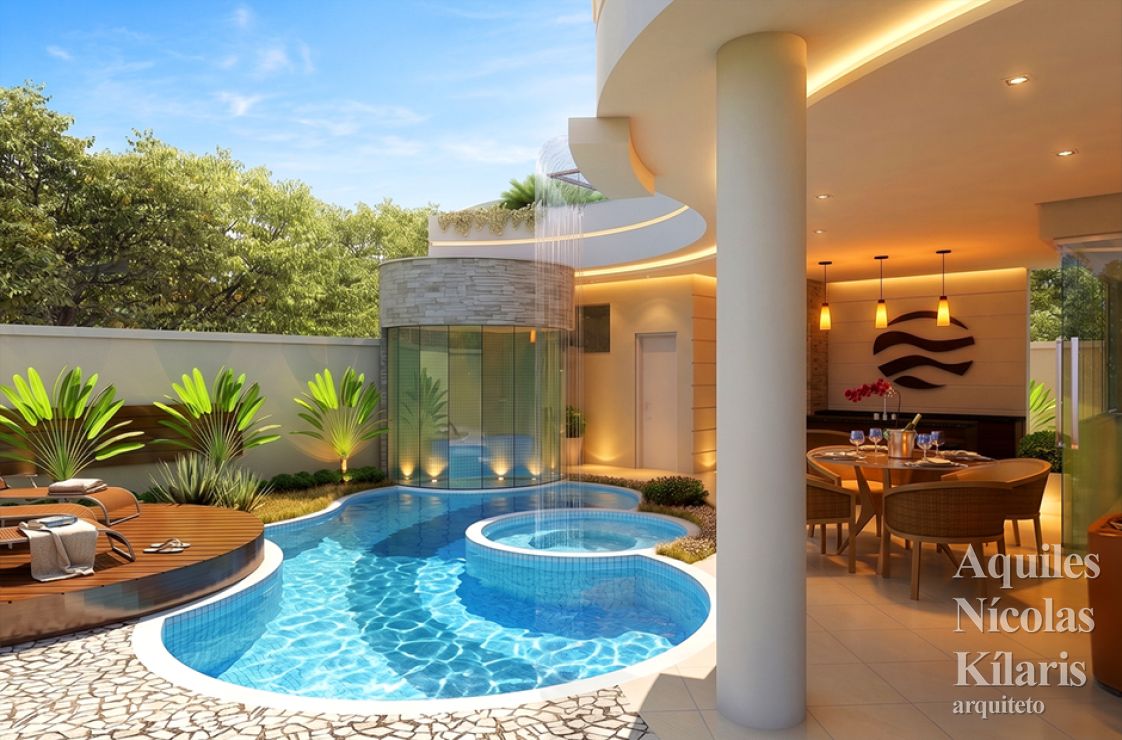 Arquiteto - Aquiles NÃ­colas KÃ­laris - Residential Projects - Projeto Guaratingueta - SP