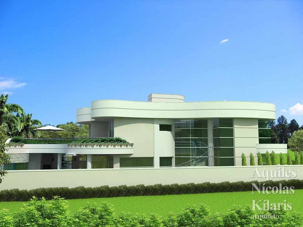 Arquiteto - Aquiles NÃ­colas KÃ­laris - Residential Projects - Projeto Guaratingueta - SP