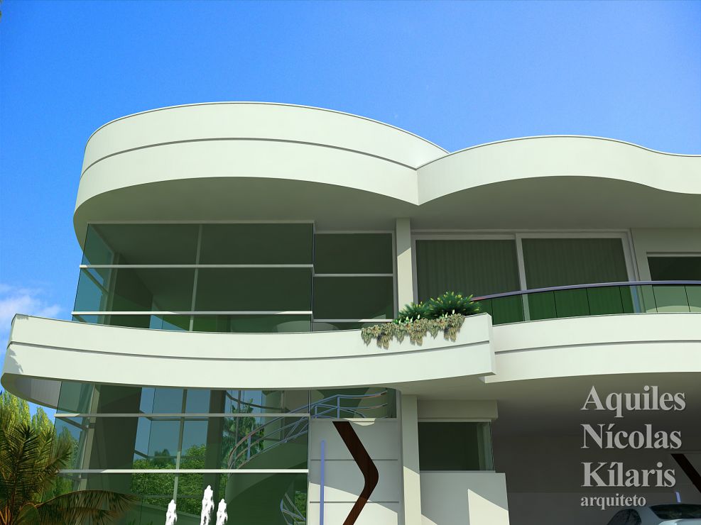 Arquiteto - Aquiles NÃ­colas KÃ­laris - Residential Projects - Projeto Guaratingueta - SP