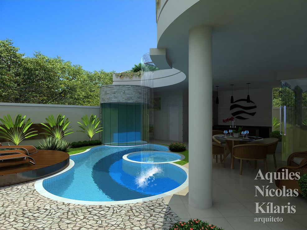 Arquiteto - Aquiles NÃ­colas KÃ­laris - Residential Projects - Projeto Guaratingueta - SP