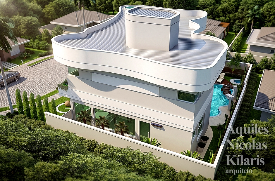 Arquiteto - Aquiles NÃ­colas KÃ­laris - Residential Projects - Projeto Franca - SP