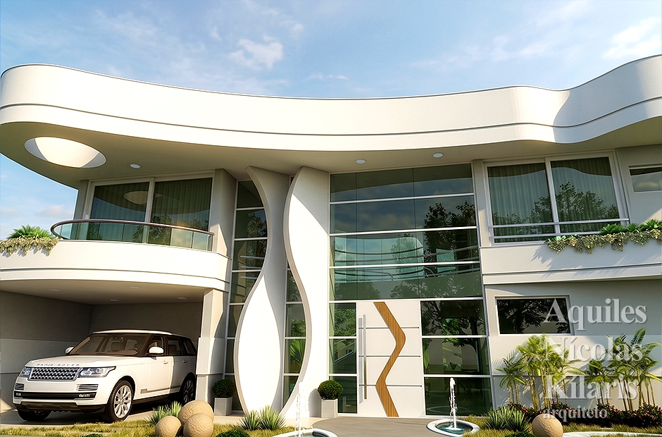 Arquiteto - Aquiles NÃ­colas KÃ­laris - Residential Projects - Projeto Franca - SP