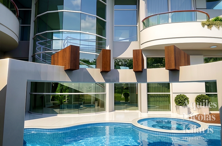 Arquiteto - Aquiles NÃ­colas KÃ­laris - Residential Projects - Projeto Franca - SP