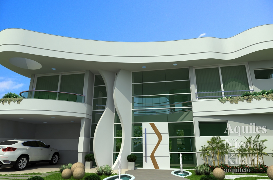 Arquiteto - Aquiles NÃ­colas KÃ­laris - Projetos Residenciais - Projeto Franca - SP