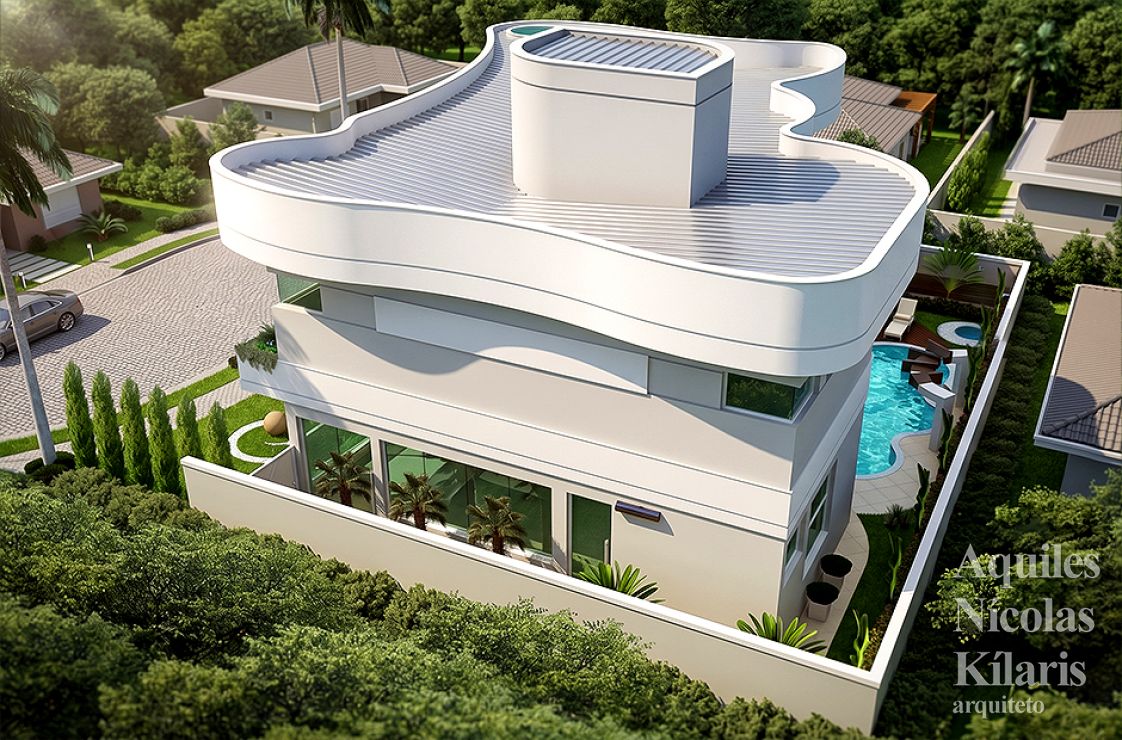 Arquiteto - Aquiles NÃ­colas KÃ­laris - Residential Projects - Projeto Franca - SP