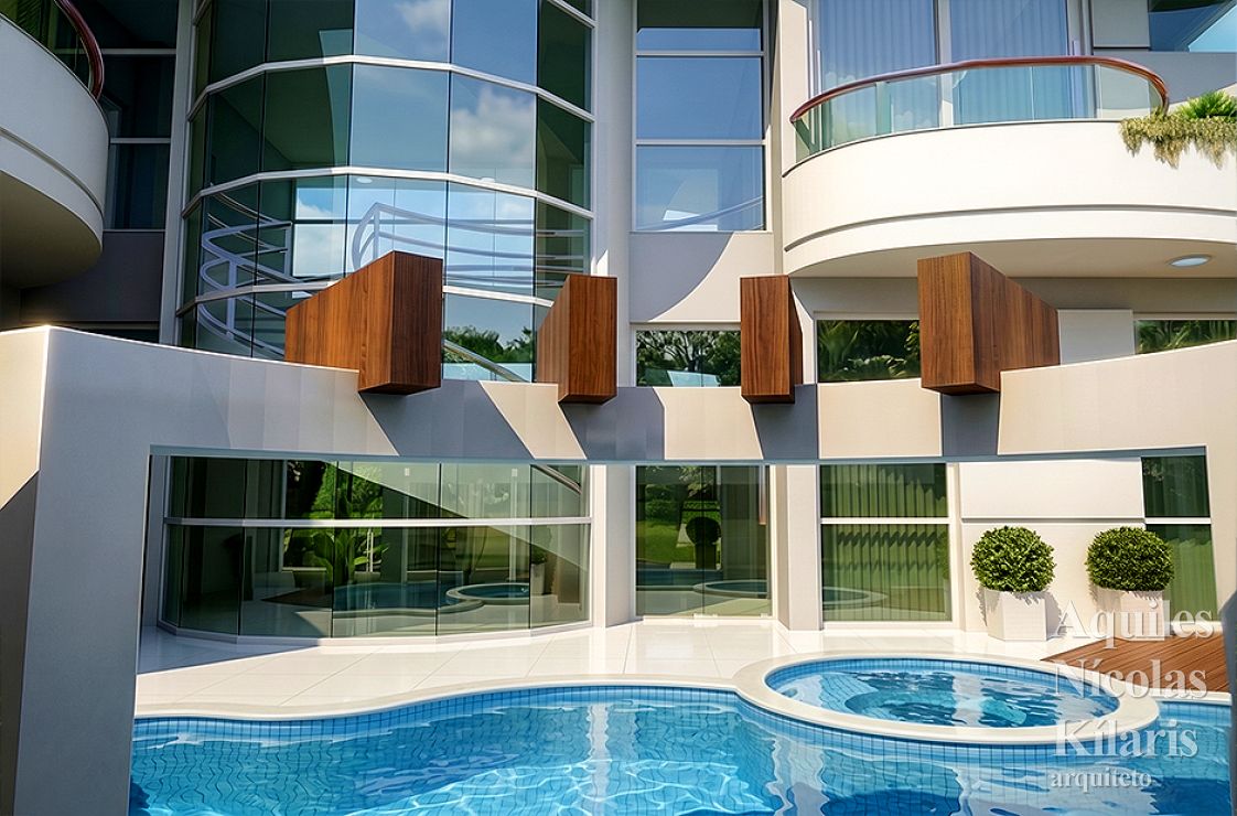 Arquiteto - Aquiles NÃ­colas KÃ­laris - Residential Projects - Projeto Franca - SP