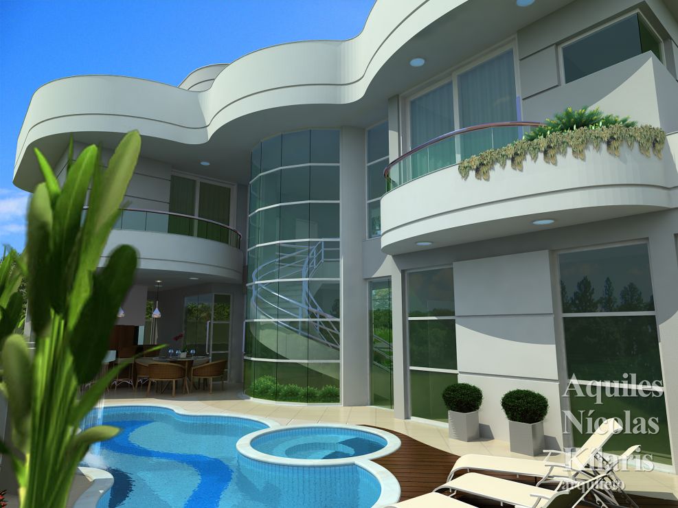 Arquiteto - Aquiles NÃ­colas KÃ­laris - Projetos Residenciais - Projeto Franca - SP