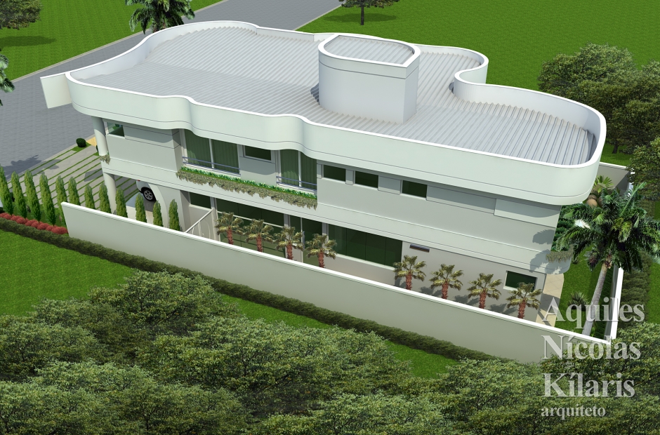 Arquiteto - Aquiles Nícolas Kílaris - Projetos Residenciais - Projeto Maringa - PR