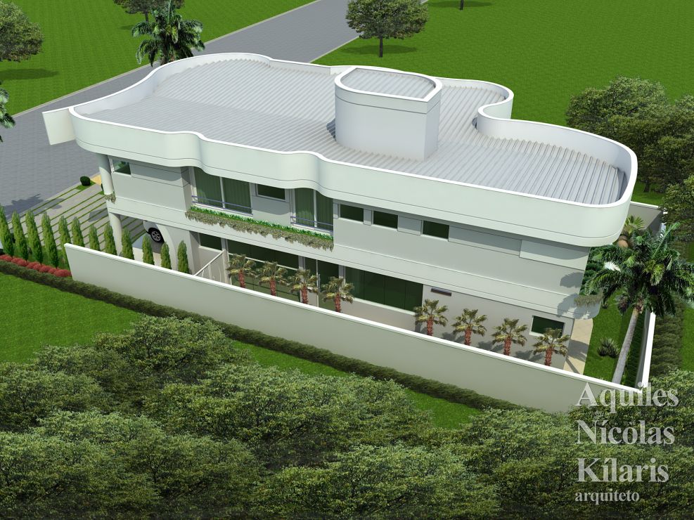 Arquiteto - Aquiles Nícolas Kílaris - Projetos Residenciais - Projeto Maringa - PR