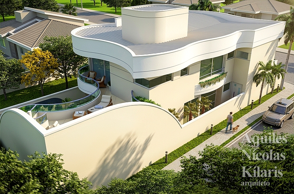 Arquiteto - Aquiles NÃ­colas KÃ­laris - Residential Projects - Projeto Nova CambarÃ¡ - PR