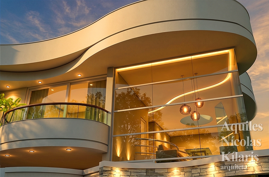 Arquiteto - Aquiles NÃ­colas KÃ­laris - Residential Projects - Projeto Nova CambarÃ¡ - PR