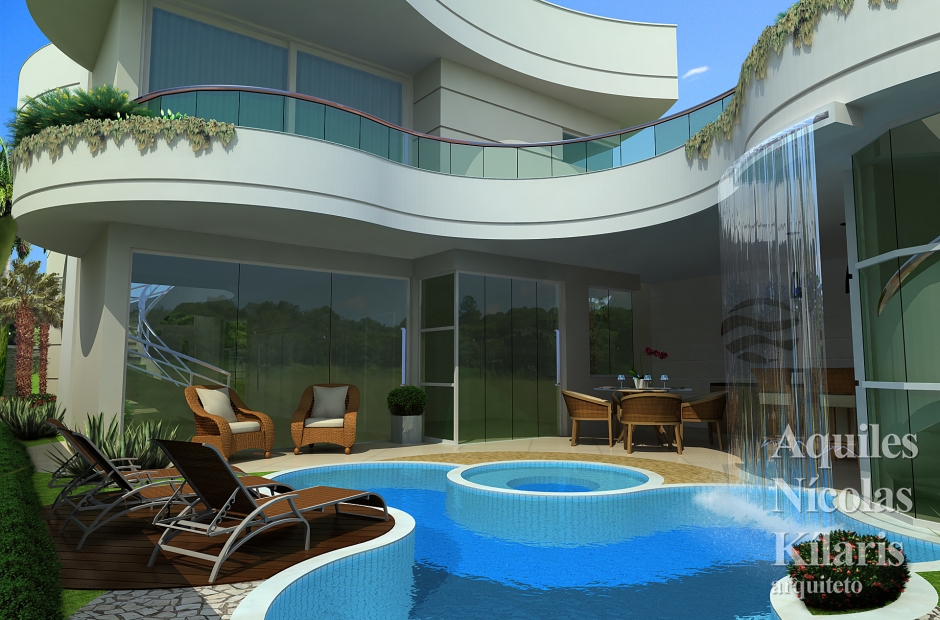 Arquiteto - Aquiles NÃ­colas KÃ­laris - Residential Projects - Projeto Nova CambarÃ¡ - PR