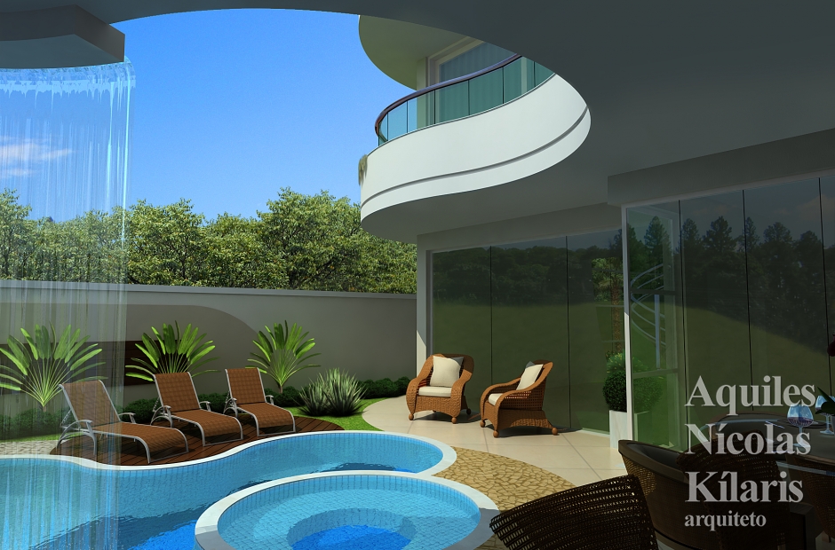 Arquiteto - Aquiles NÃ­colas KÃ­laris - Residential Projects - Projeto Nova CambarÃ¡ - PR