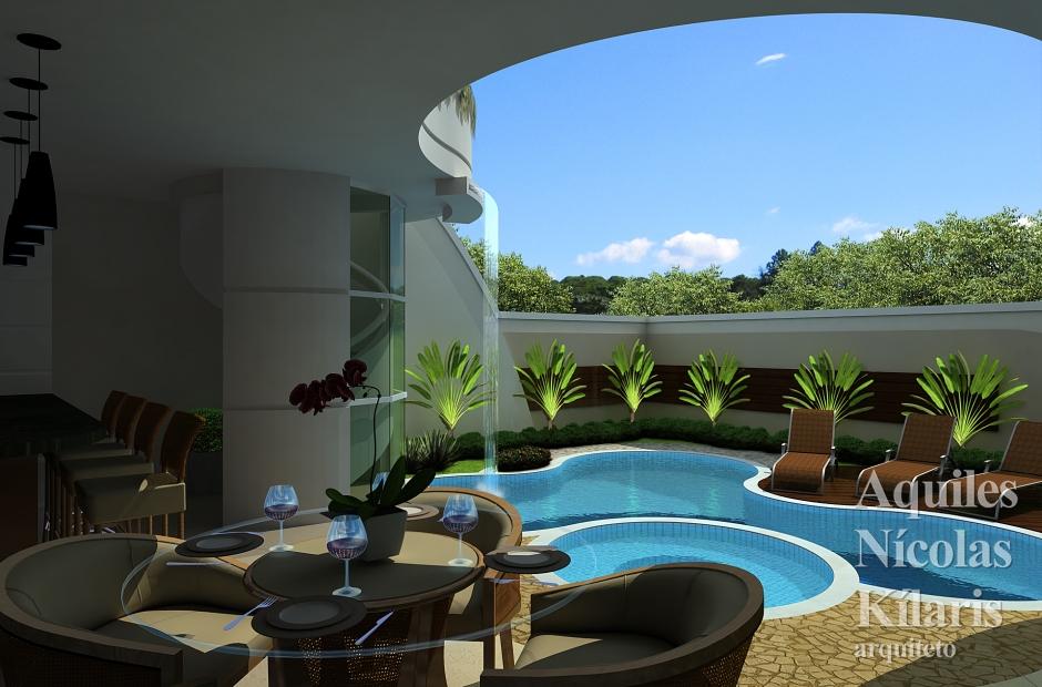 Arquiteto - Aquiles NÃ­colas KÃ­laris - Residential Projects - Projeto Nova CambarÃ¡ - PR