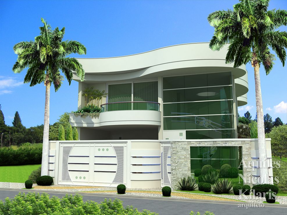 Arquiteto - Aquiles NÃ­colas KÃ­laris - Residential Projects - Projeto Nova CambarÃ¡ - PR