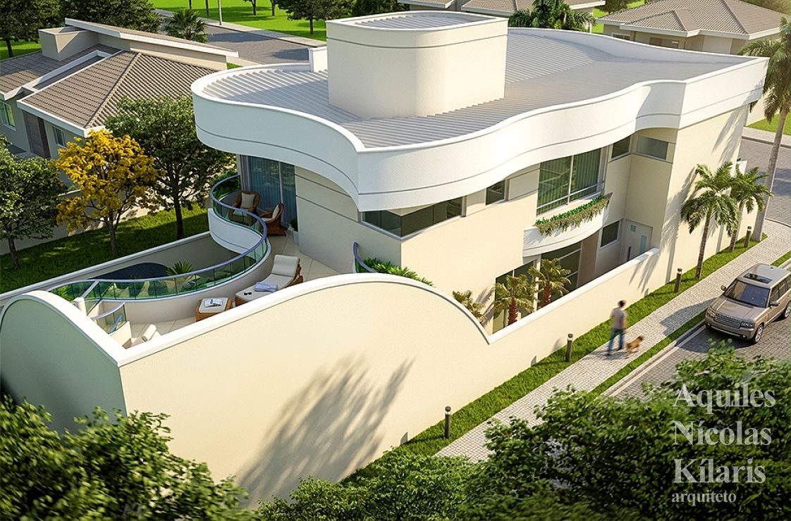 Arquiteto - Aquiles NÃ­colas KÃ­laris - Residential Projects - Projeto Nova CambarÃ¡ - PR