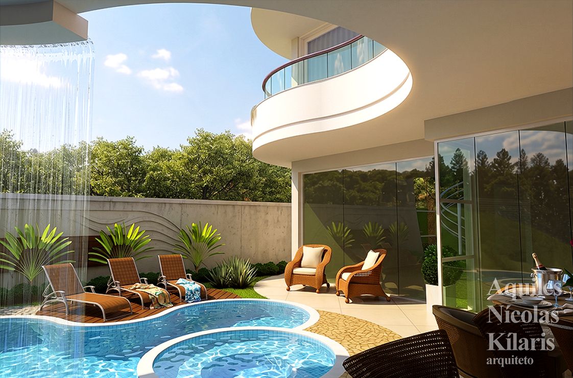 Arquiteto - Aquiles NÃ­colas KÃ­laris - Residential Projects - Projeto Nova CambarÃ¡ - PR