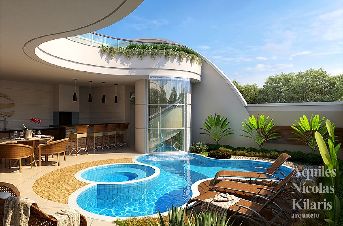 Arquiteto - Aquiles NÃ­colas KÃ­laris - Residential Projects - Projeto Nova CambarÃ¡ - PR