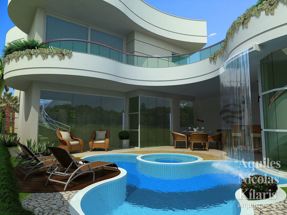 Arquiteto - Aquiles NÃ­colas KÃ­laris - Residential Projects - Projeto Nova CambarÃ¡ - PR