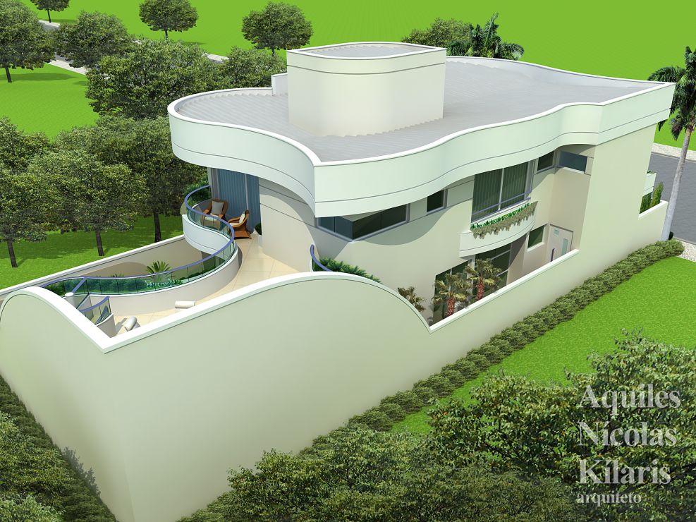 Arquiteto - Aquiles NÃ­colas KÃ­laris - Residential Projects - Projeto Nova CambarÃ¡ - PR