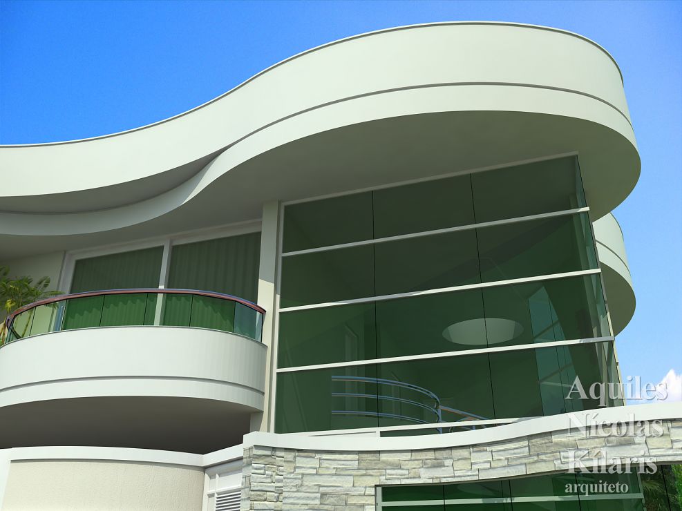 Arquiteto - Aquiles NÃ­colas KÃ­laris - Residential Projects - Projeto Nova CambarÃ¡ - PR