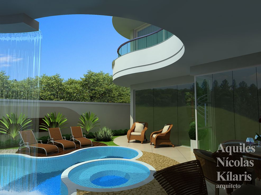 Arquiteto - Aquiles NÃ­colas KÃ­laris - Residential Projects - Projeto Nova CambarÃ¡ - PR