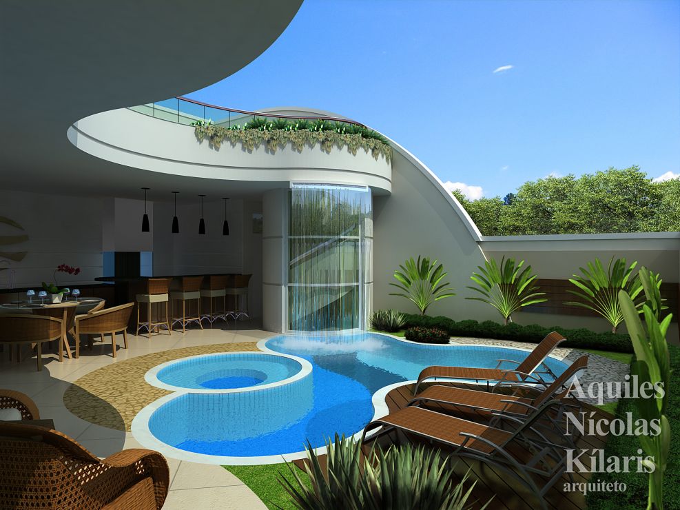 Arquiteto - Aquiles NÃ­colas KÃ­laris - Residential Projects - Projeto Nova CambarÃ¡ - PR