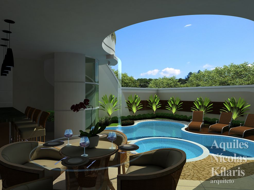 Arquiteto - Aquiles NÃ­colas KÃ­laris - Residential Projects - Projeto Nova CambarÃ¡ - PR