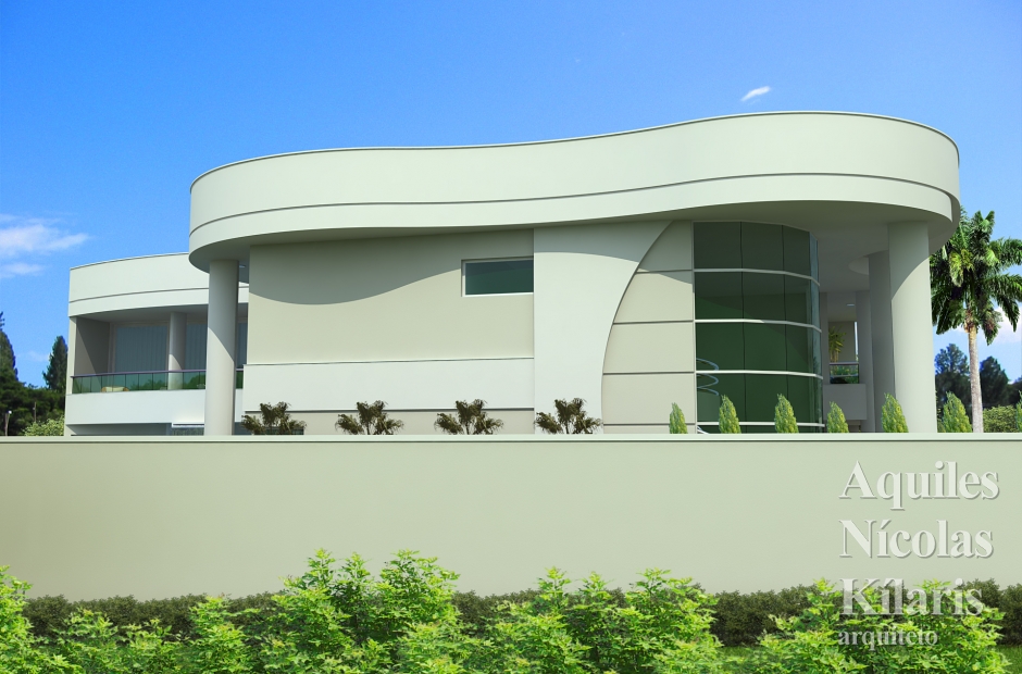 Arquiteto - Aquiles NÃ­colas KÃ­laris - Residential Projects - Projeto Toledo - PR