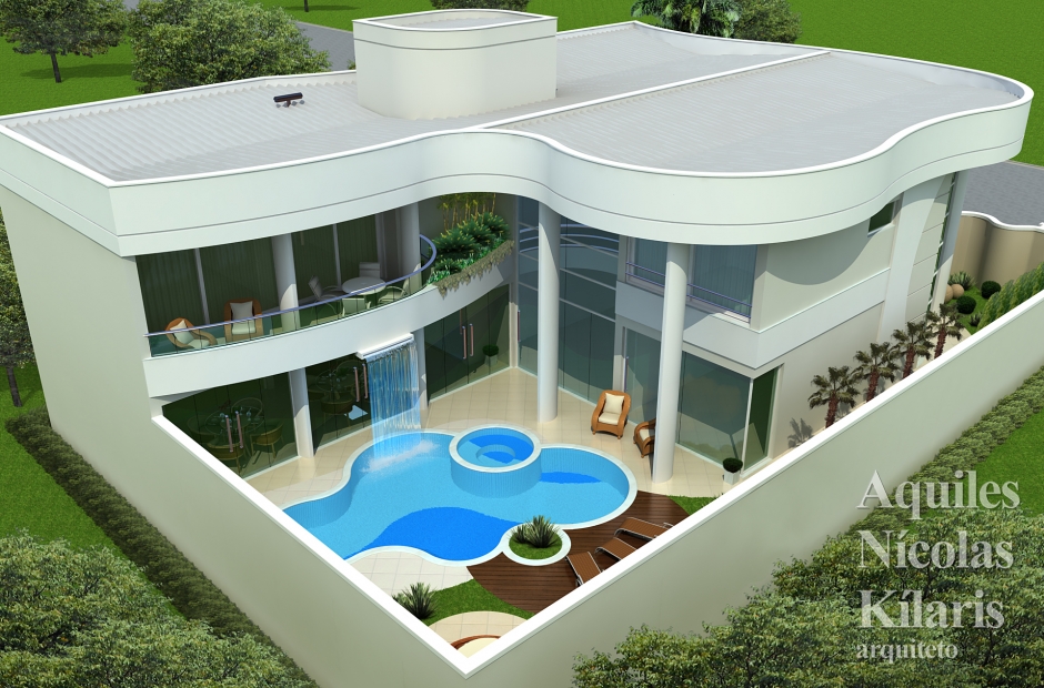Arquiteto - Aquiles NÃ­colas KÃ­laris - Residential Projects - Projeto Toledo - PR