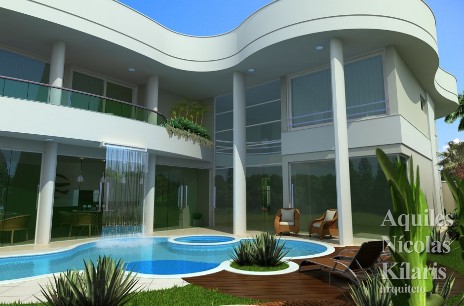Arquiteto - Aquiles NÃ­colas KÃ­laris - Residential Projects - Projeto Toledo - PR