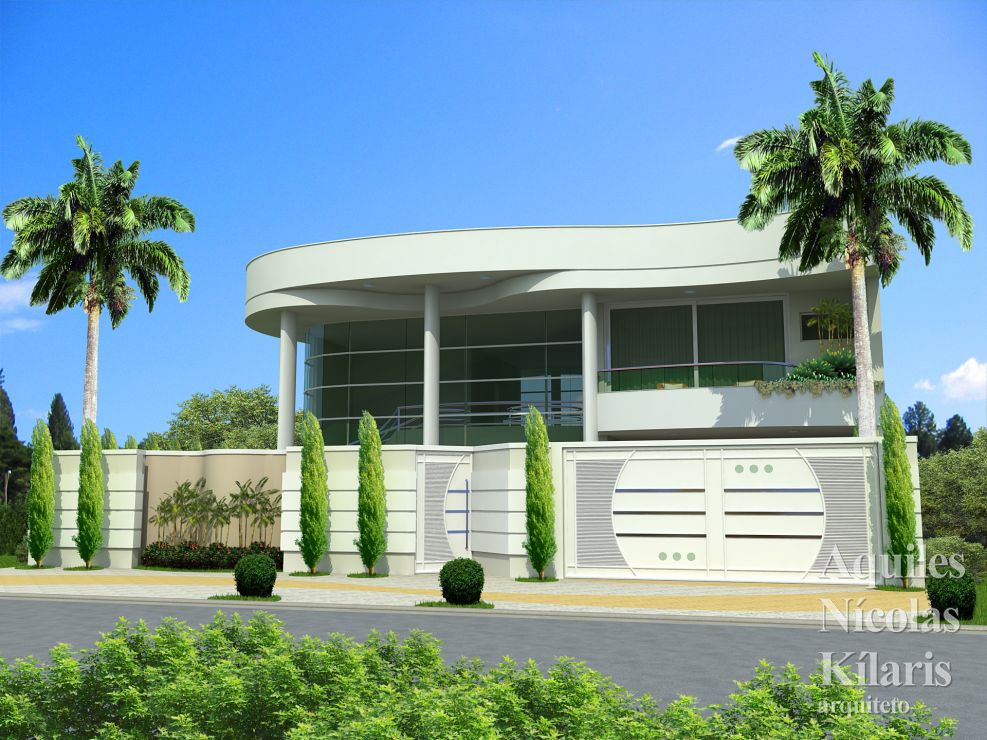 Arquiteto - Aquiles NÃ­colas KÃ­laris - Residential Projects - Projeto Toledo - PR