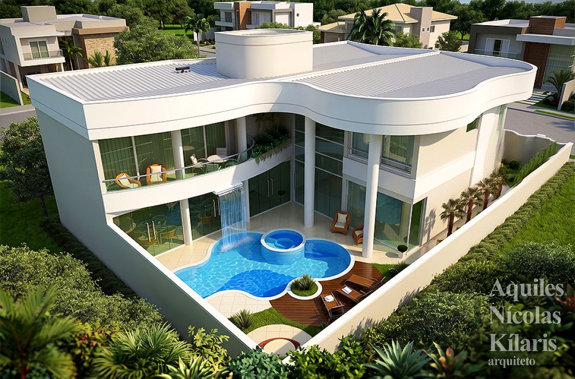Arquiteto - Aquiles NÃ­colas KÃ­laris - Residential Projects - Projeto Toledo - PR