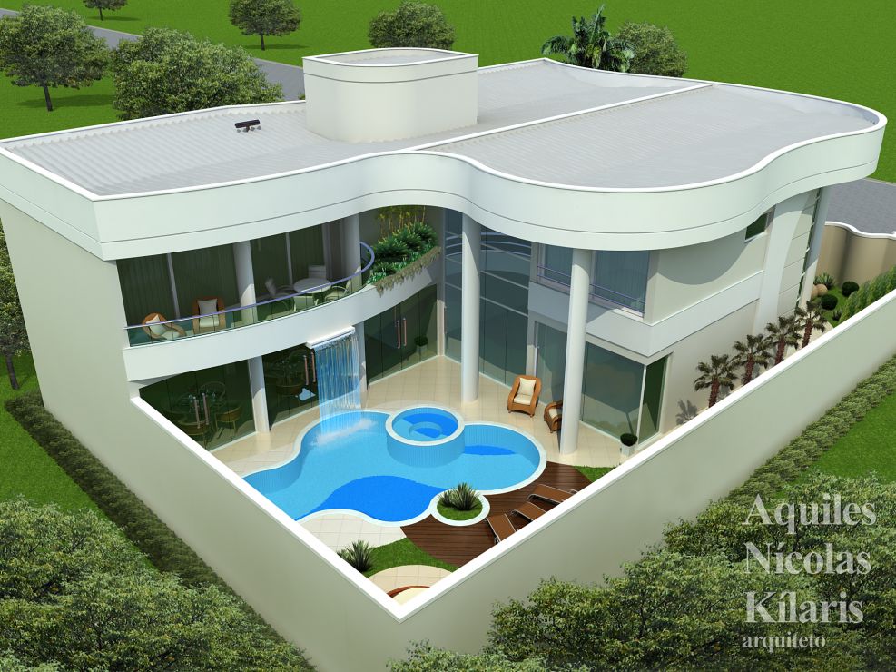 Arquiteto - Aquiles NÃ­colas KÃ­laris - Residential Projects - Projeto Toledo - PR