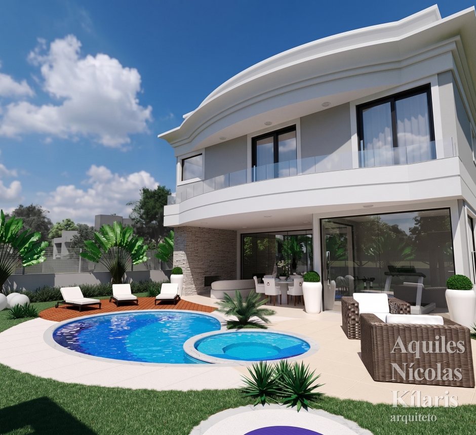 Arquiteto - Aquiles NÃ­colas KÃ­laris - Projetos Residenciais - Projeto Santa Catarina