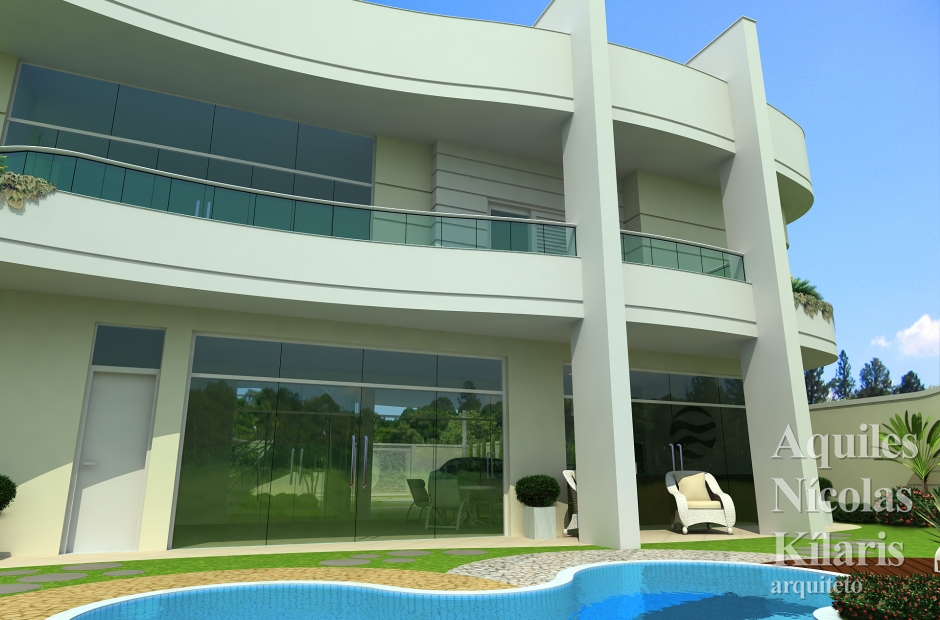 Arquiteto - Aquiles Nícolas Kílaris - Projetos Residenciais - Projeto Tubarão - SC