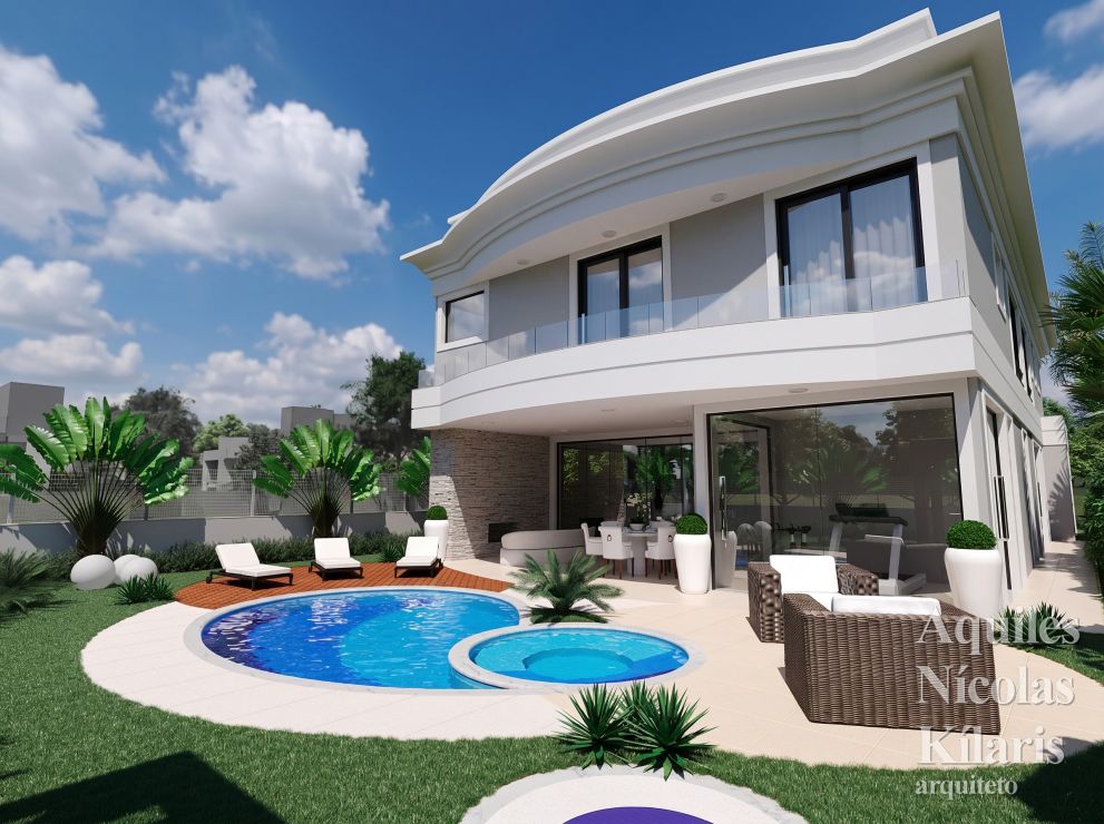 Arquiteto - Aquiles NÃ­colas KÃ­laris - Projetos Residenciais - Projeto Santa Catarina