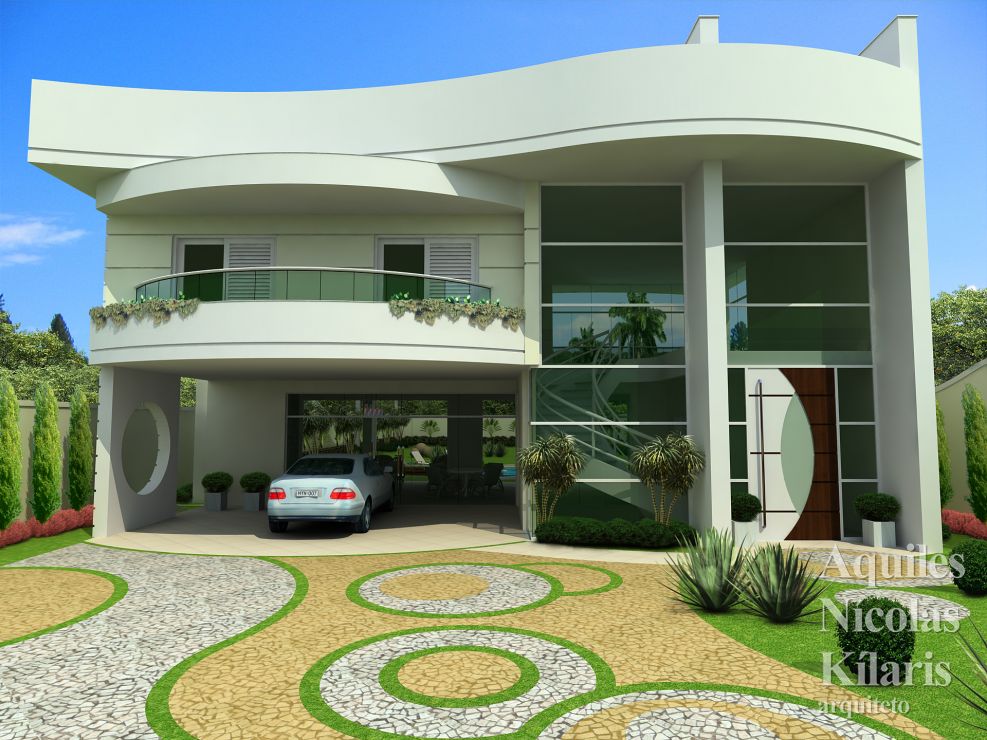 Arquiteto - Aquiles Nícolas Kílaris - Projetos Residenciais - Projeto Tubarão - SC