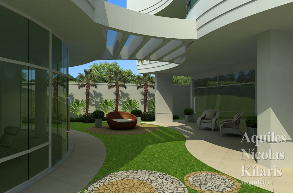 Arquiteto - Aquiles NÃ­colas KÃ­laris - Projetos Residenciais - Projeto Flores da Cunha - RS