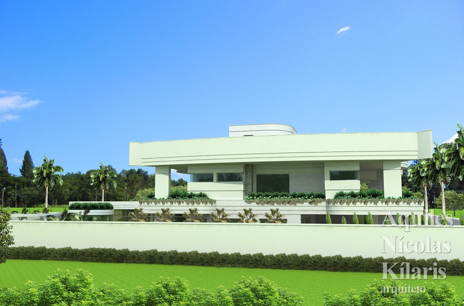 Arquiteto - Aquiles NÃ­colas KÃ­laris - Projetos Residenciais - Projeto Flores da Cunha - RS